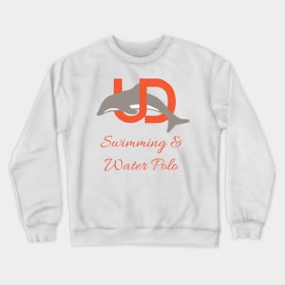 Red Logo Swimming & Water Polo Crewneck Sweatshirt